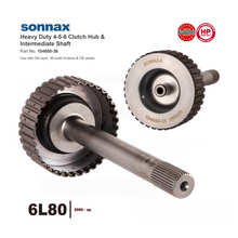 Sonnax HP 6L80 Shaft and 456 Clutch Hub Forged 300M Steel, OEMType 10468036