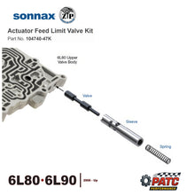 6L80 6L90 Actuator Feed Limit AFL Valve Kit | Sonnax 104740-47K