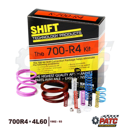 700R4 4L60 Valve Body Shift Correction Package | Superior K700-R4