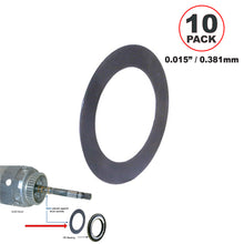 700R4/4L60E End-play Shim (Front) 0.015" 10pk - Sonnax 77409-15