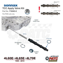 4L60E 4L65/70E TCC Apply Valve Kit PWM-Type | Sonnax 77805E-K