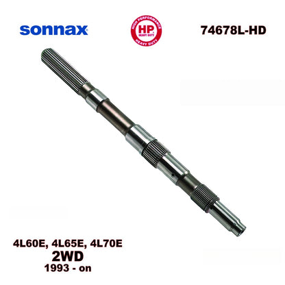 Sonnax 74678LHD Heavy Duty Output Shaft 4L60E 4L65E 4L70E 2WD and Corvette only