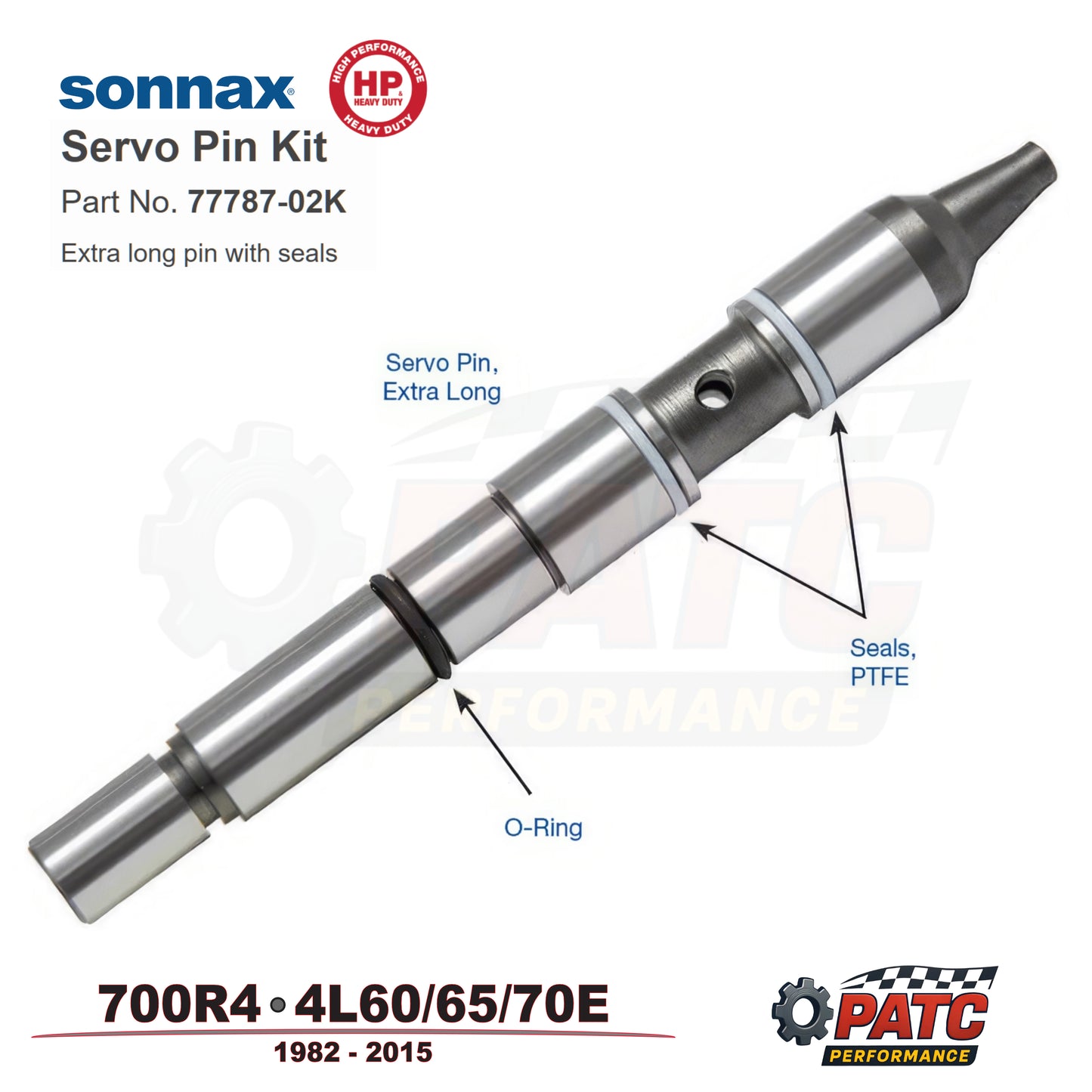 700R4 4L60E Performance Band Servo Pin | Sonnax HP 77787-02K