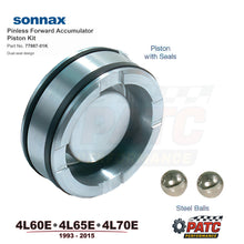 4L60E Performance Pinless Accumulator Piston Kit - Forward | Sonnax 77987-01K