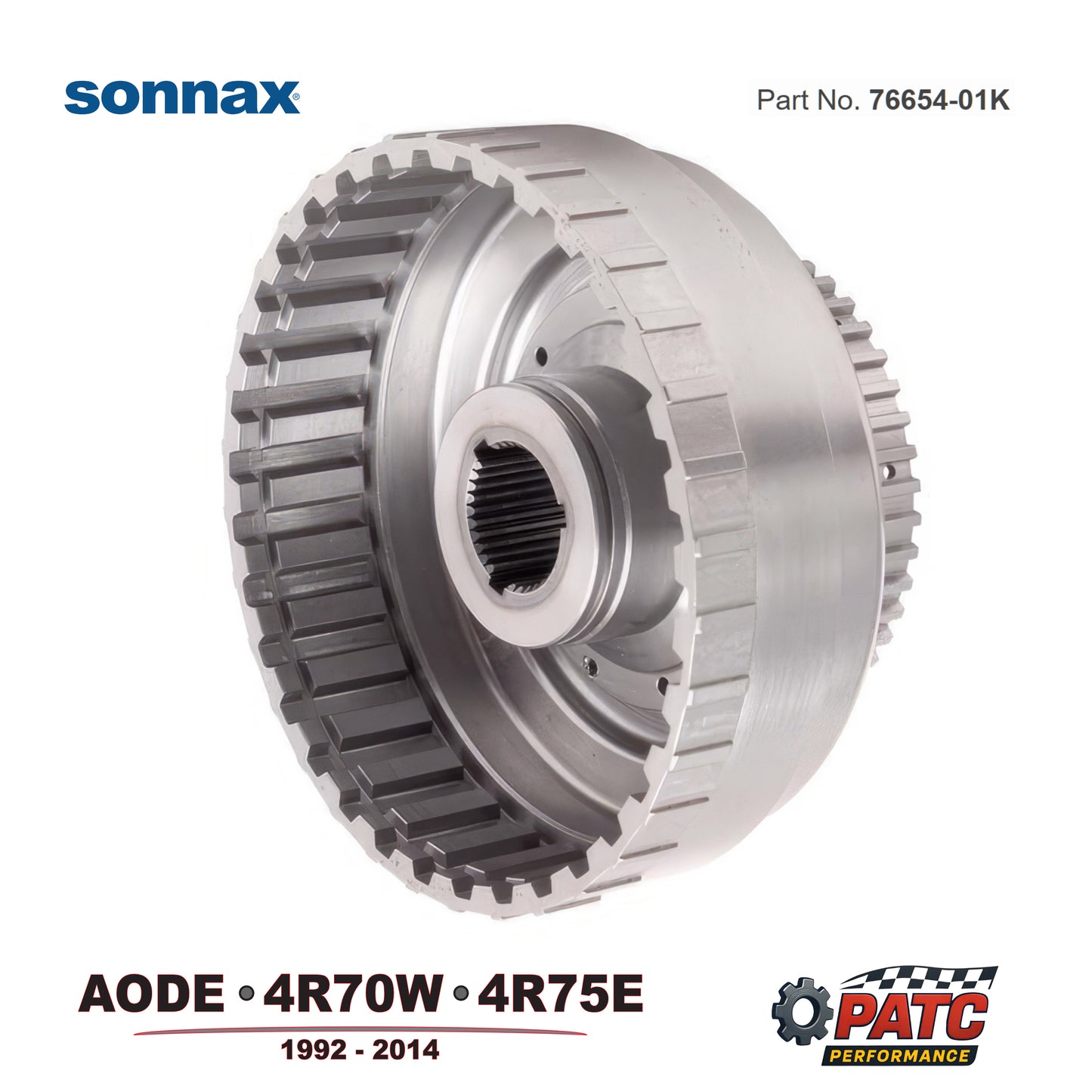 4R70 4R75 AODE Forward Clutch Drum HD SmartTech | Sonnax 76654-01K