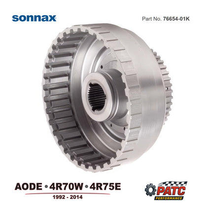 4R70 4R75 AODE Forward Clutch Drum HD SmartTech | Sonnax 76654-01K