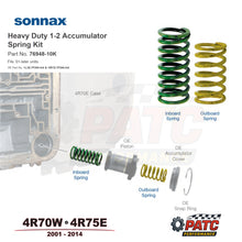 2001-Up 4R70 4R75 Heavy Duty 1-2 Accumulator Spring Kit | Sonnax 76948-10K