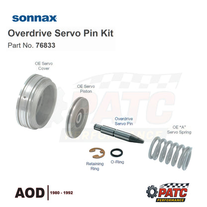 AOD O-ringed Overdrive Servo Piston Pin Kit | Sonnax 76833