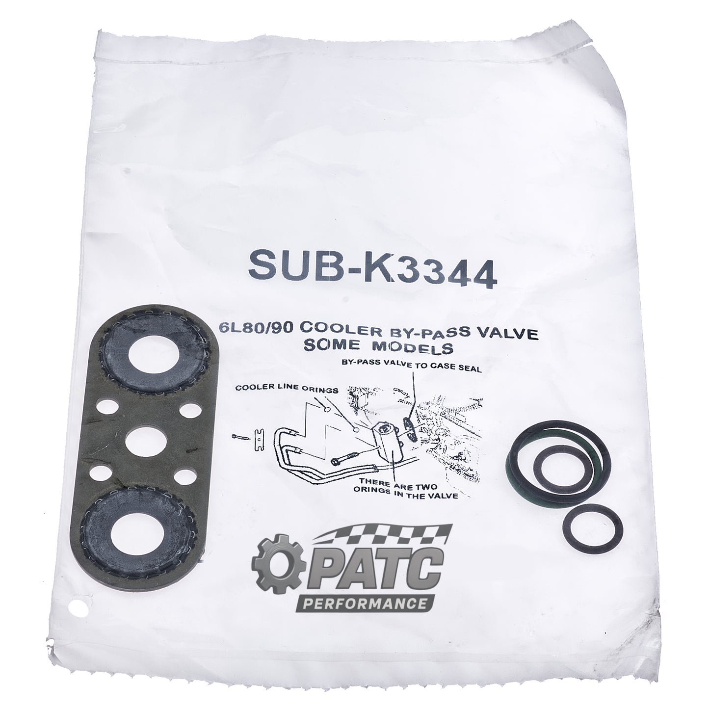6L80 6L90 Cooling Bypass System Gasket and Seal Kit