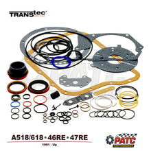 A518/618 46RE47RE Transmission Rebuild Overhaul Kit, Gaskets Rings and Seals by TransTec