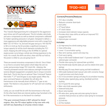A518 46RE 47RE Manual Shift REPROGRAMMING KIT® 1989-03 Gas and Diesel (TFOD-3)