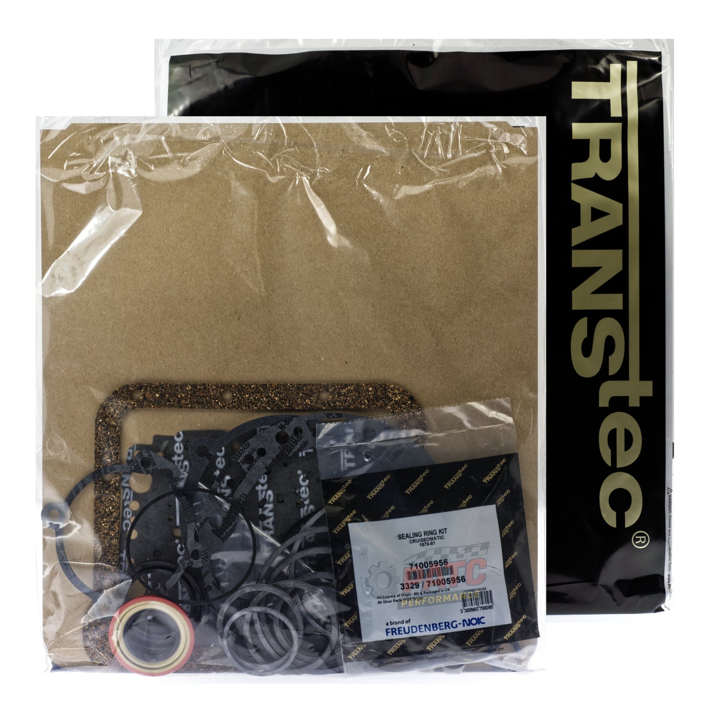 1970-81 C4 Transmission Rebuild Kit - Gaskets and Seals Overhaul by TransTec