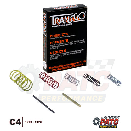 C4 SHIFT KIT® Valve Body Repair Kit 1970-72 | TransGo SK4-71