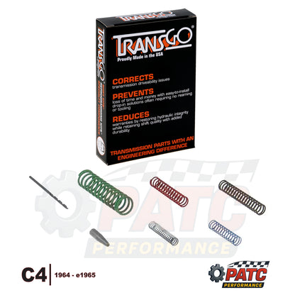 C4 SHIFT KIT® Valve Body Repair Kit 1964-E65 | TransGo SK-4