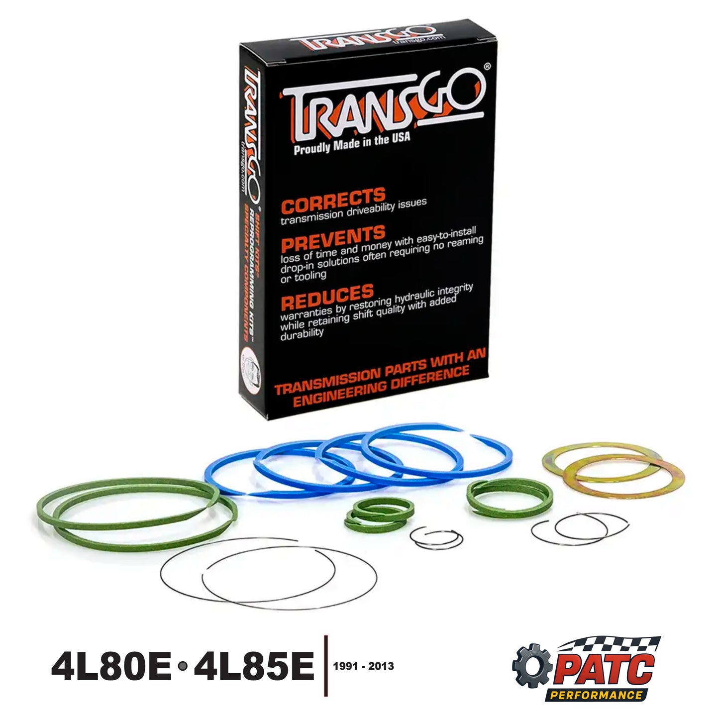 4L80E 4L85E High Temperature Sealing Ring Kit - TransGo 4L80E-HTRK