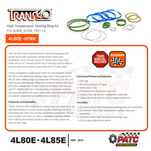 4L80E 4L85E High Temperature Sealing Ring Kit - TransGo 4L80E-HTRK
