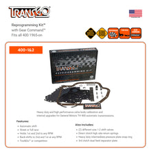 TH400 TransGo Reprogramming Kit™ with Gear Command™ (400-1&2)