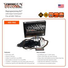 TH400 TransGo Reprogramming Kit™ with Gear Command™ (400-PRO)
