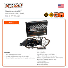 TH400 TransGo Reprogramming Kit™ with Manual Shift Control (400-3)