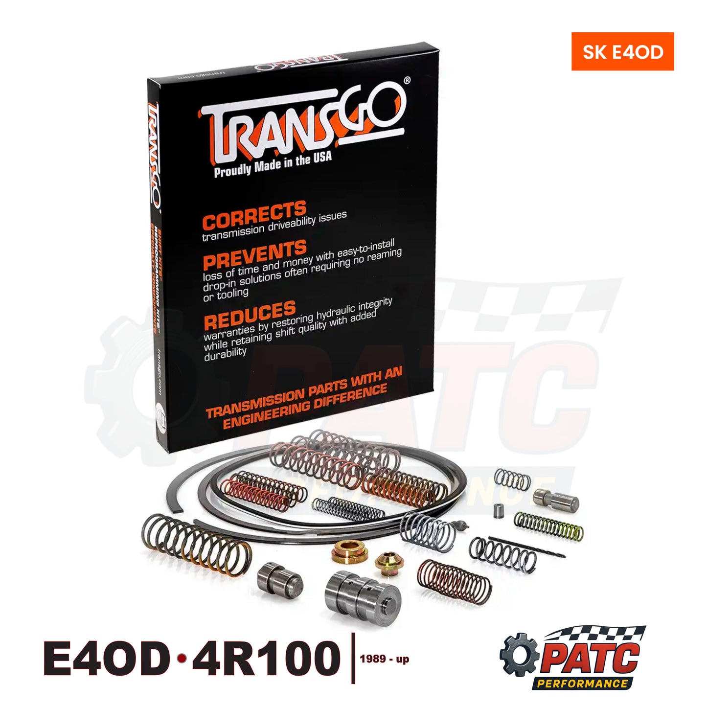 E4OD - 4R100 Valve Body Repair Kit | TransGo SK-E4OD