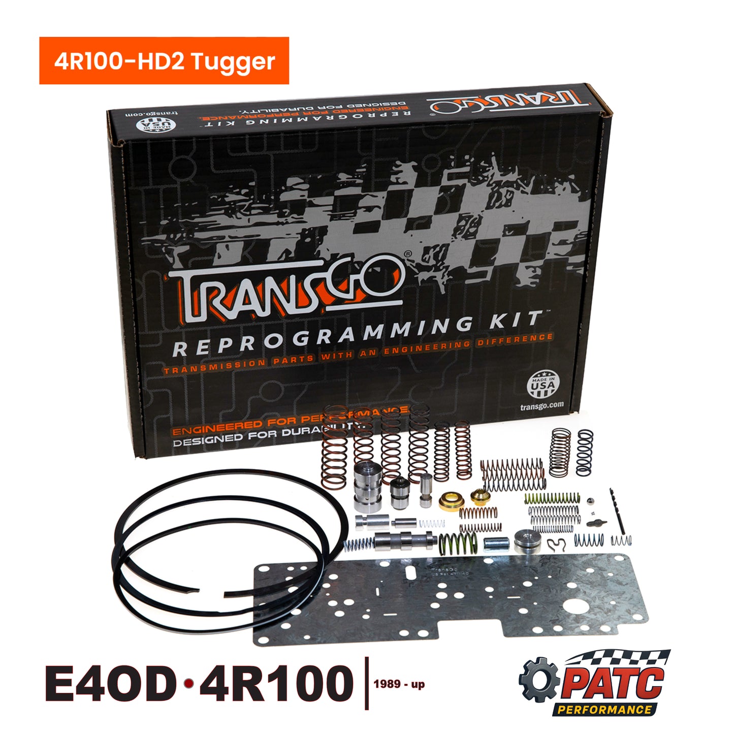 E4OD - 4R100 Performance Valve Body Reprogramming Tugger Kit™ | TransGo 4R100-HD2 Tugger