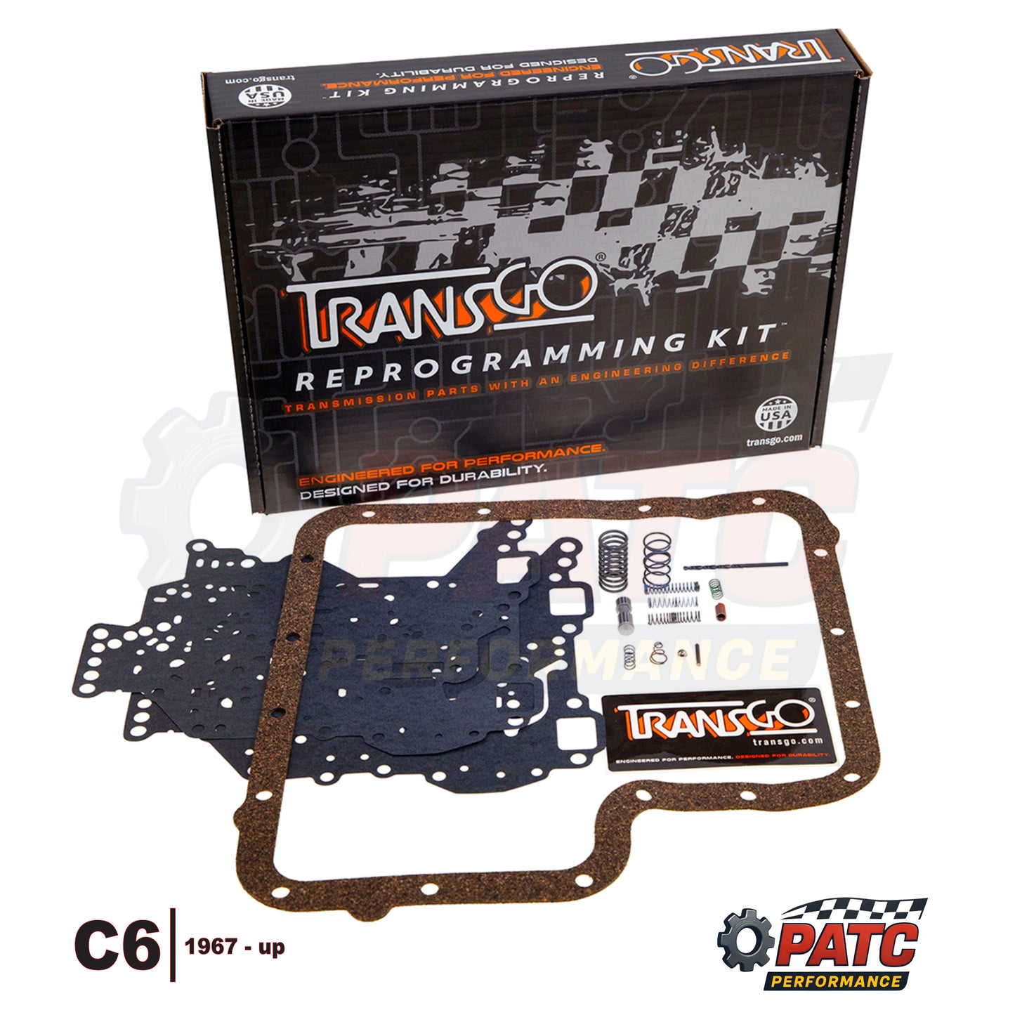 C6 Performance Manual-Shift Valve Body Reprogramming Kit™ | TransGo 67-3