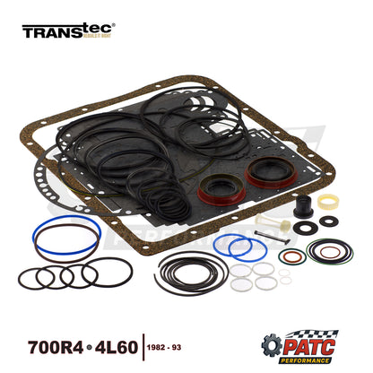 700R4 Transmission Overhaul with Gaskets and Seals Kit - TransTec - 1982-1993