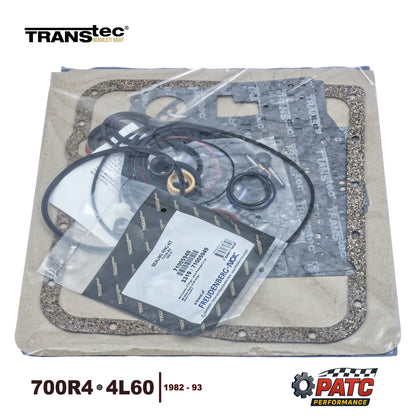 700R4 Transmission Overhaul with Gaskets and Seals Kit - TransTec - 1982-1993