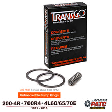 200-4R 700R4 4L60 Performance Pump Ring Kit Kit | TransGo 700-PKH