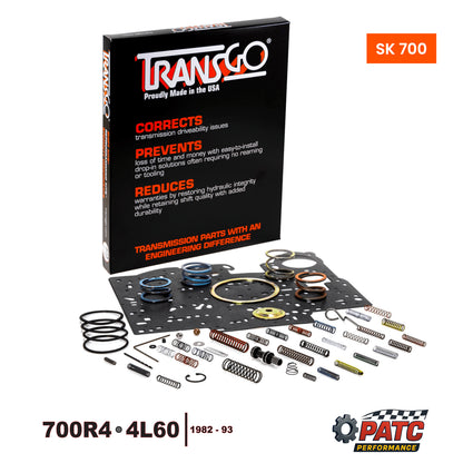 1982-93 700R4 4L60 Valve Body Repair Shift Kit | TransGo SK-700