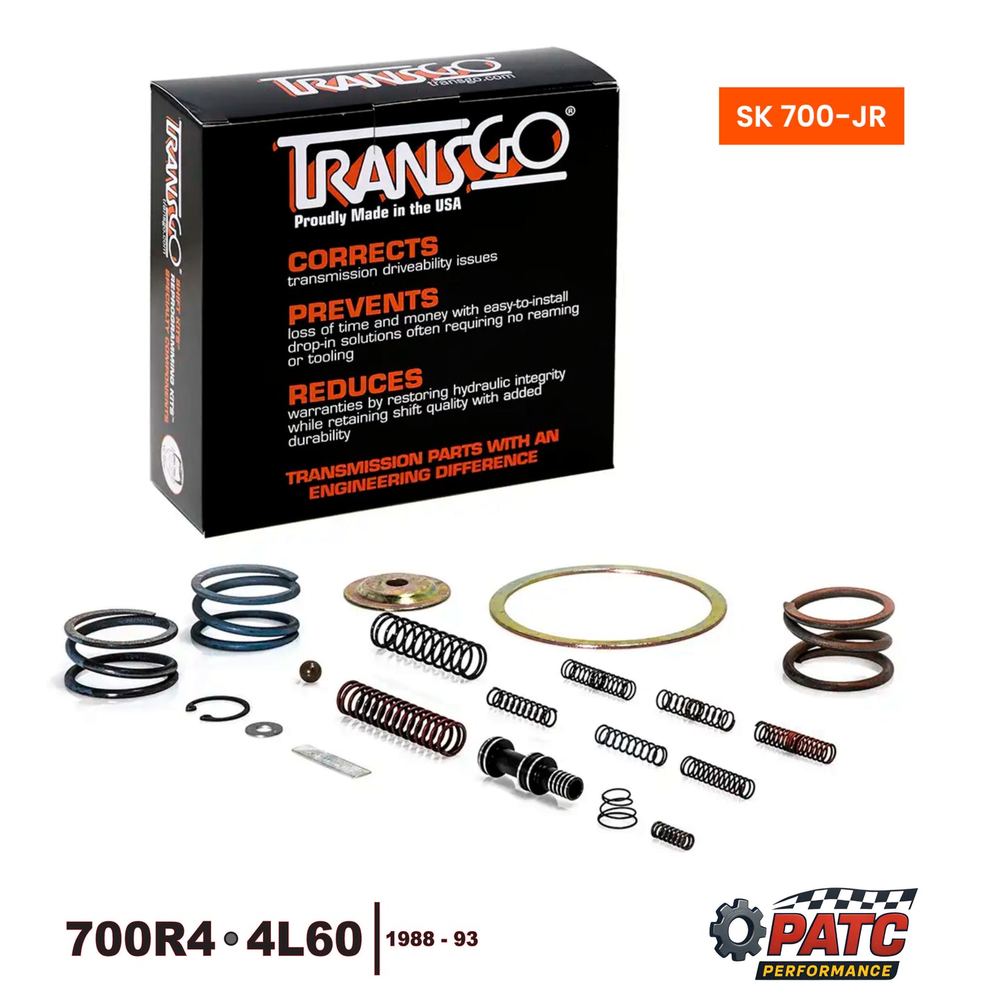 700R4 4L60 Valve Body Repair Junior Shift Kit | TransGo SK-700JR