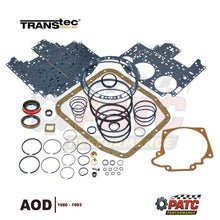 1980-1993 AOD Transmission Rebuild - Overhaul Kit with Gaskets, Seals by TransTec
