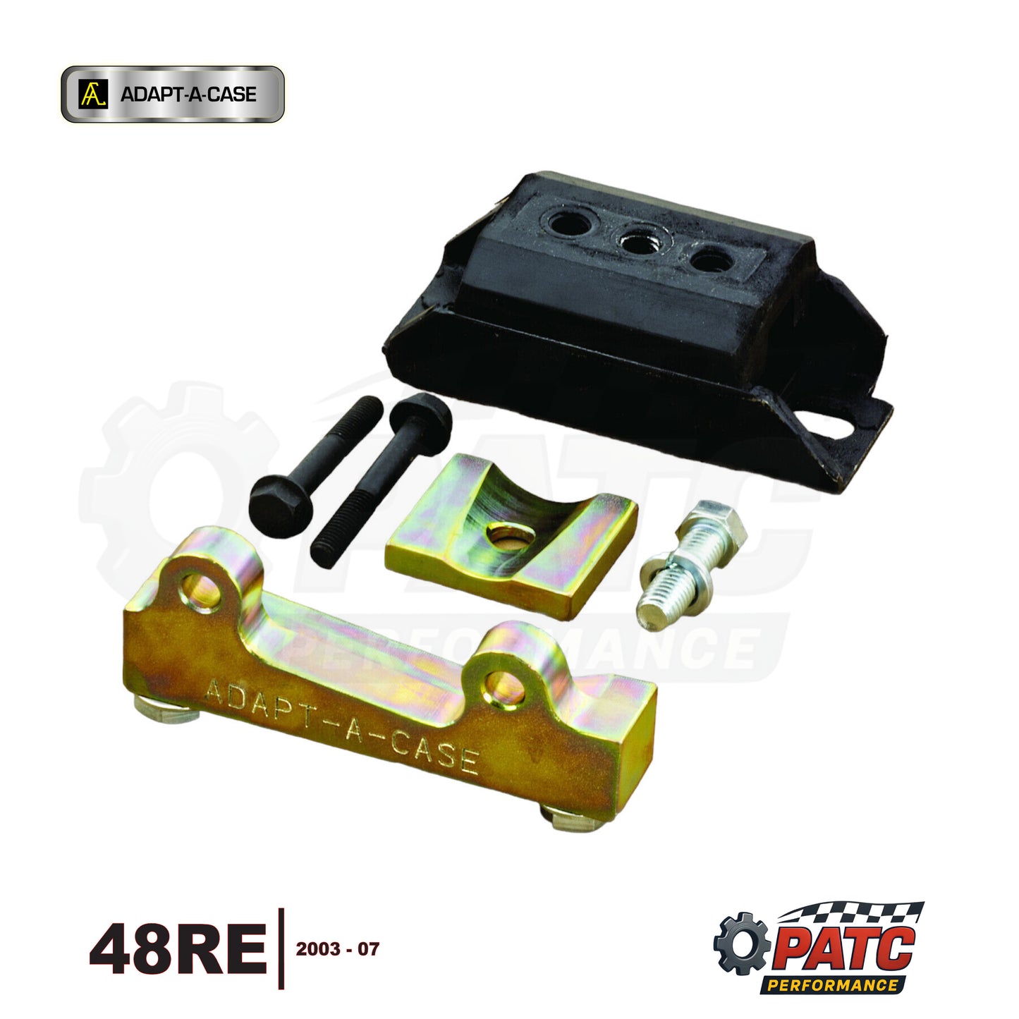 48RE 48RE 2003-2008 Cummins Diesel Transfer Case Support Mount Kit | Adapt-A-Case TCREAC