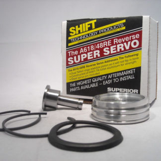 47RH / 47RE / 48RE Performance Rear Band Servo with Pin. Fits 47RH / 47RE / 48RE diesel transmissions only.
