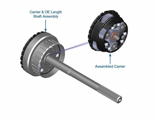 Gear, Powerglide 1.80 Premium Planetary Gear Assembly & Output Shaft #28180G-01