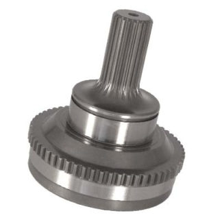 A518 A618 46RE 47RE 48RE Heavy Duty 4WD Output Shaft made from 9310 Vacumelt Steel. Number 618100