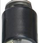 4L60E 4L80E 4T80E Borg Warner EPC Solenoid 1.5 Inch Black Can 2 Prong Connector on Bottom 1993-2002