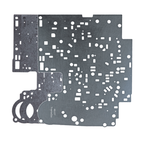 46-PLT-07, 4L60E / 4L65E / 4L70E TransGo Valve Body Separator Plate with Gasket, 2007-2008 (Except Hybrids)