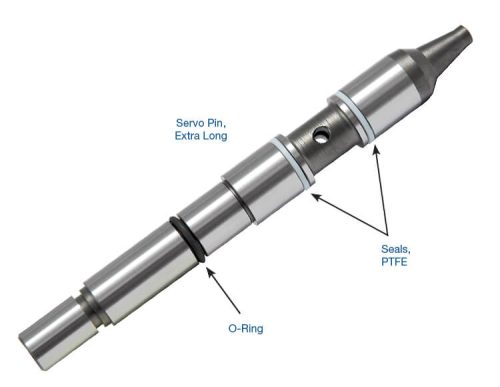 700R4 / 4L60E Servo Pin Kit, Extra Long Pin with Seals, Sonnax 77787-02K