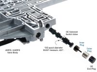 45RFE / 545RFE / 65RFE / 66RFE / 68RFE Solenoid Switch Valve Plug Kit, Sonnax 92835-02K. Shop On Our Website For More 45RFE Products Today!