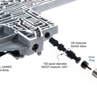 45RFE / 545RFE / 65RFE / 66RFE / 68RFE Solenoid Switch Valve Plug Kit, Sonnax 92835-02K. Shop On Our Website For More 45RFE Products Today!