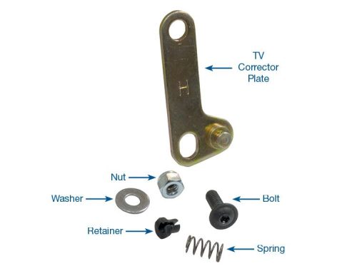 4L60 / AOD Carburetor TV Linkage Corrector Kit, SX AS4-04K. Shop On Our Website For More 4L60 Products Today! Or Call Us At 318-742-7353!