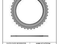 Alto 195762, 6L80E / 6L90E 4-5-6 Clutch Pressure Plate, .135" Thick, 2007 - up