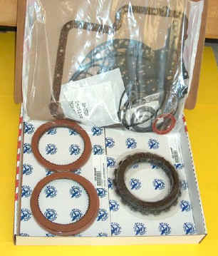 MASTER REBUILD KIT, C-6/C6, RED EAGLE CLUTCHES AND KOLENE STEELS, LATE 1976-1996