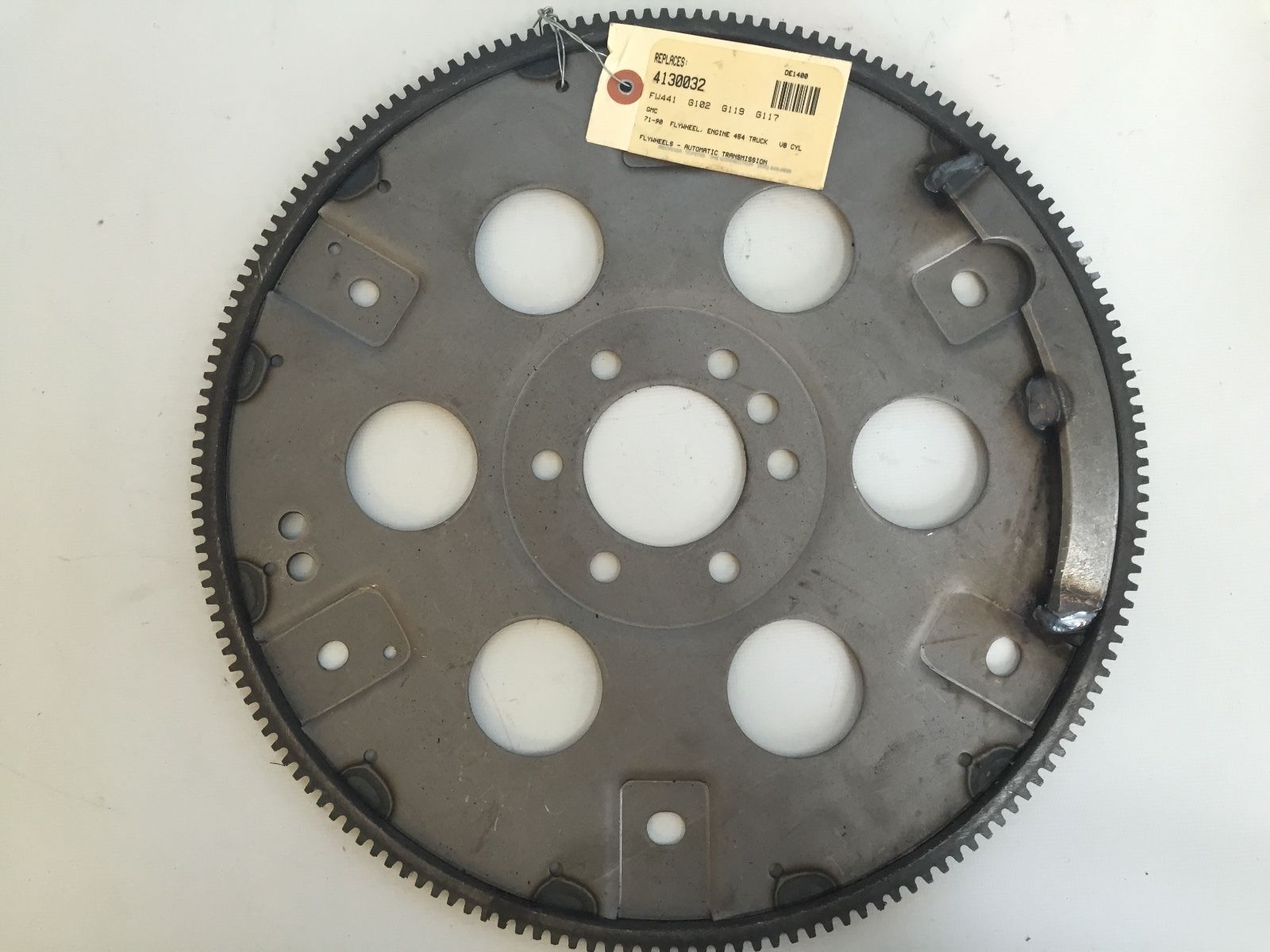 G117 FLYWHEEL / FLEXPLATE, GMC / CHEVY WITH 454 MOTOR 19701990 WITH