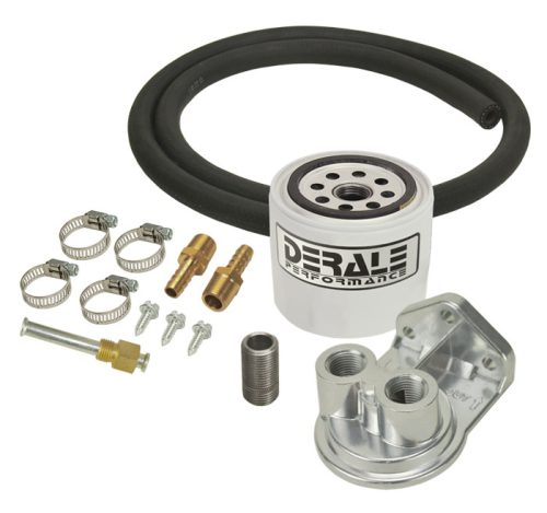 Derale 13090, Standard Single Mount Remote Transmission Filter Kit