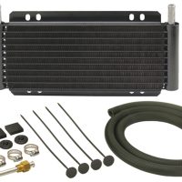 Derale 13501, 9 Row Series 8000 Plate and Fin Transmission Cooler Kit