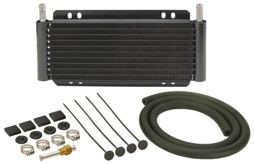 Derale 13501, 9 Row Series 8000 Plate and Fin Transmission Cooler Kit