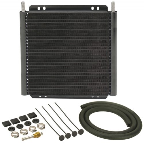 Derale 13504, 24 Row Series 8000 Plate and Fin Transmission Cooler Kit