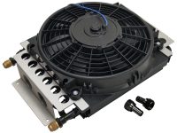 Derale 15800, 16 Pass Electra-Cool Remote Fluid Cooler (-8AN Inlets)